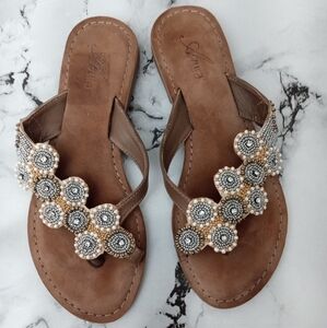 Azura Leather Sandals